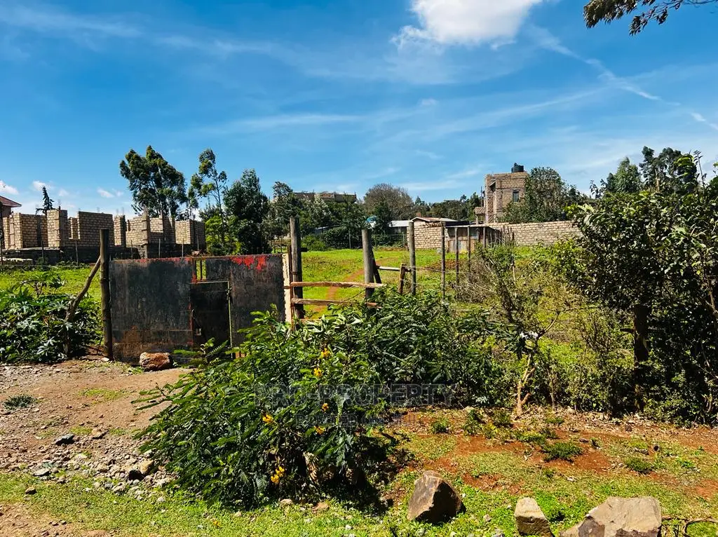 Gikambura's Prime Residential Plot for Sale in Kikuyu in Karai