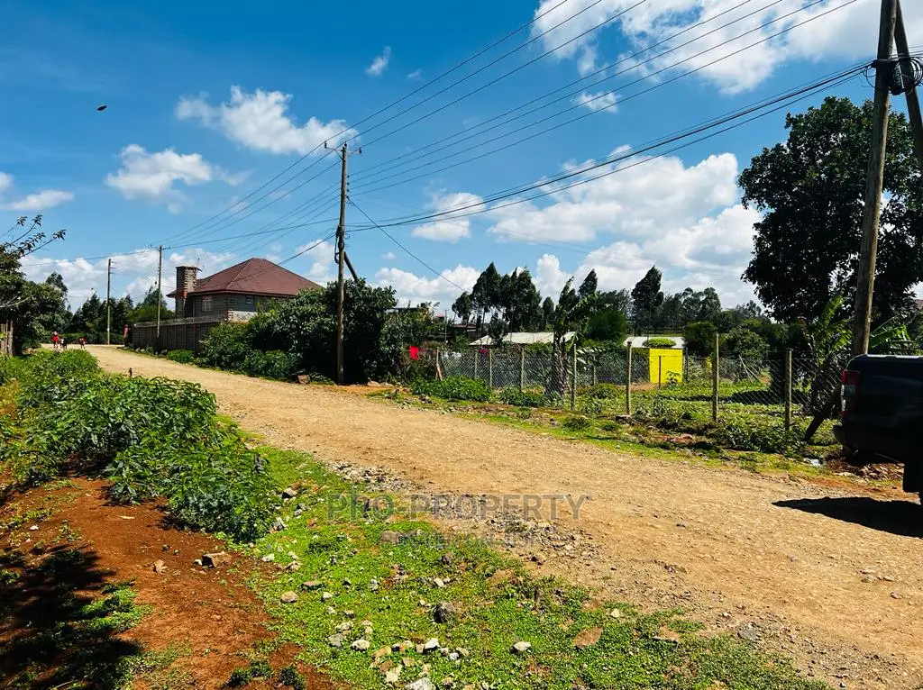 Gikambura's Prime Residential Plot for Sale in Kikuyu in Karai