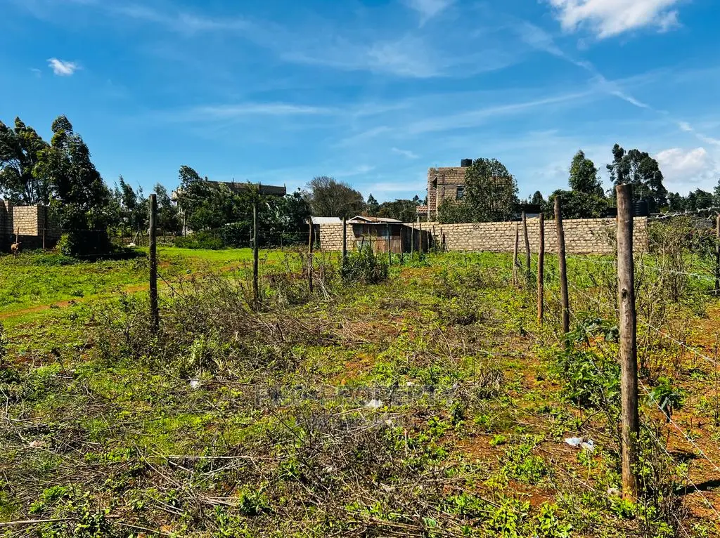 Gikambura's Prime Residential Plot for Sale in Kikuyu in Karai