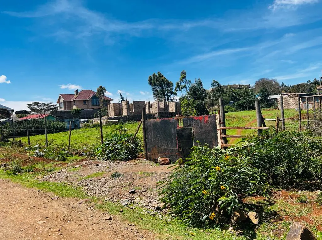 Gikambura's Prime Residential Plot for Sale in Kikuyu in Karai