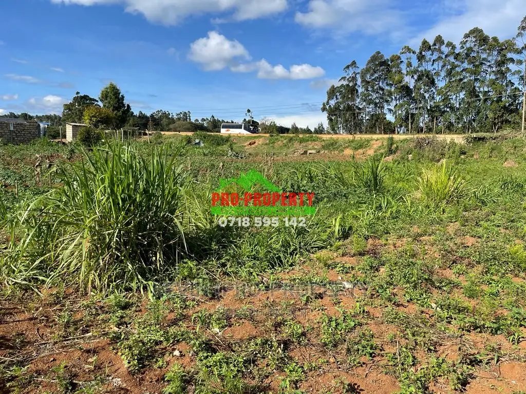 High-Visibility Commercial Plot for Sale Along Waiyaki Way, Muguga in Muguga