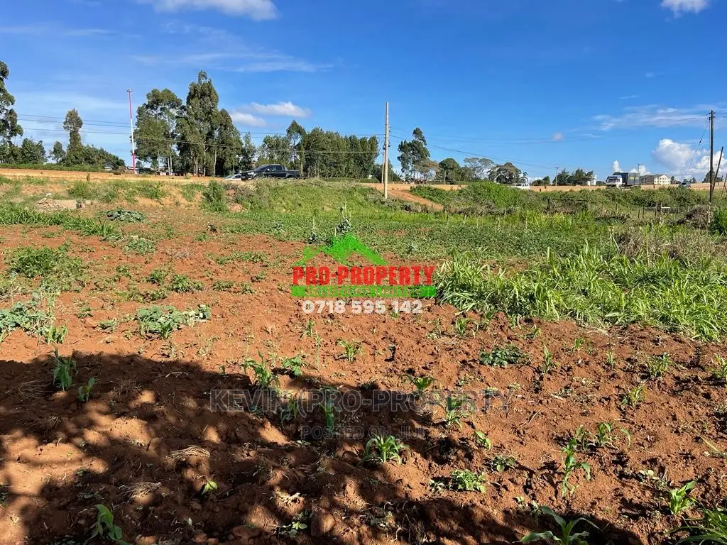 High-Visibility Commercial Plot for Sale Along Waiyaki Way, Muguga in Muguga