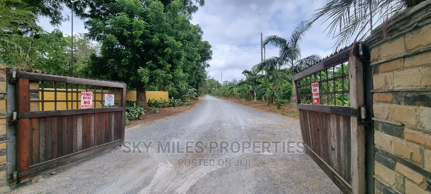 Half-Acre Residential Land in Premium Gated Community - For Sale in Mtwapa
