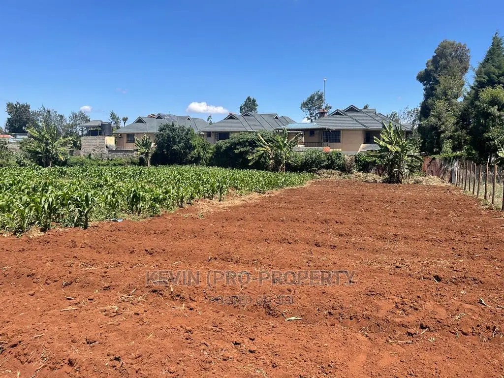 Land for Sale in Thogoto, Kikuyu: One Acre Plot Near Southern Bypass in Thogoto