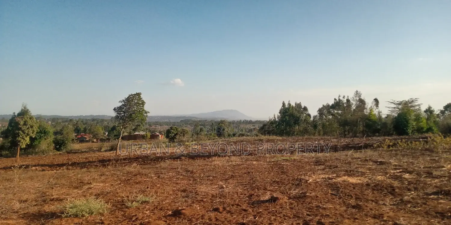 Kamangu: 50 by 100 Plots on Offer - Seize Your Chance for a Great Investment in Kikuyu