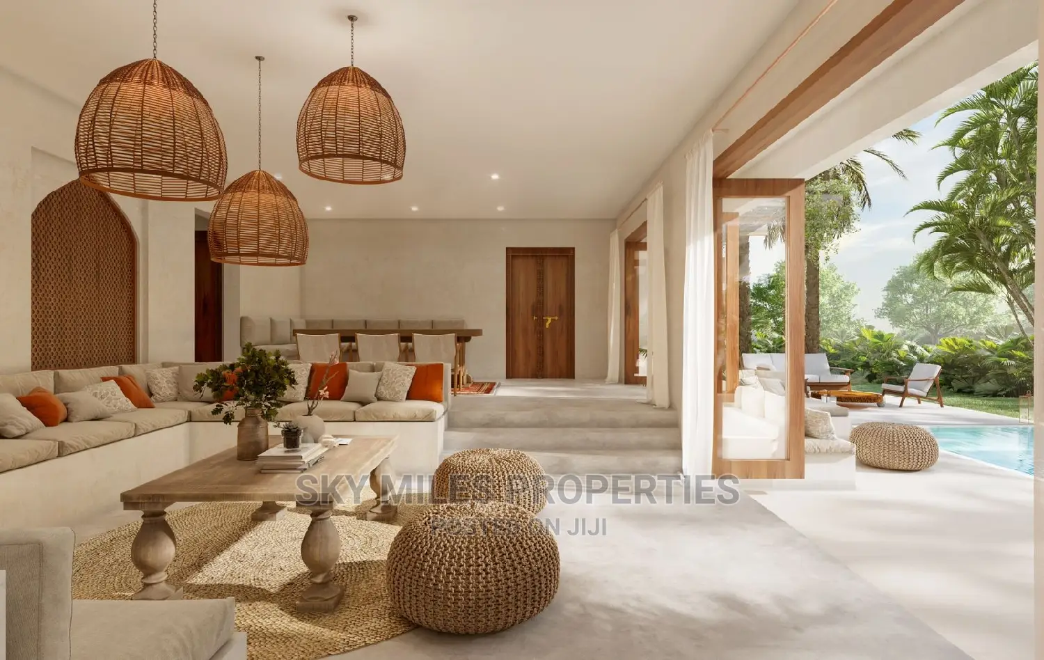 Spacious 3-Bedroom Furnished Villa in Mtwapa's Aloo Drive for Sale in Mtwapa