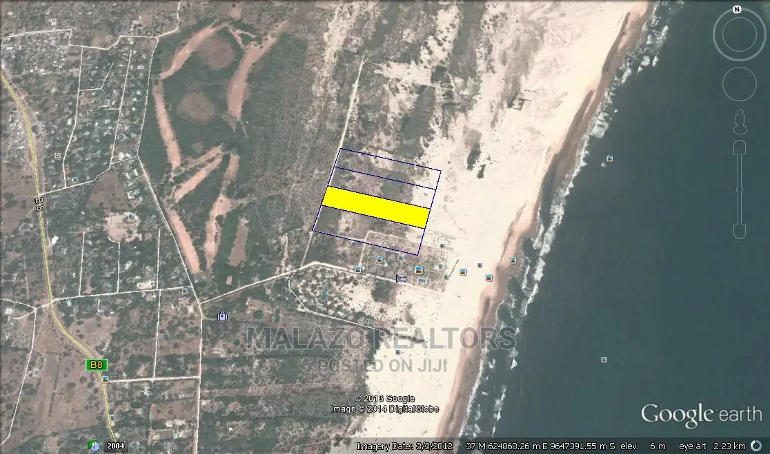 Malindi Beachfront Land for Sale - Seize the Opportunity in Shella