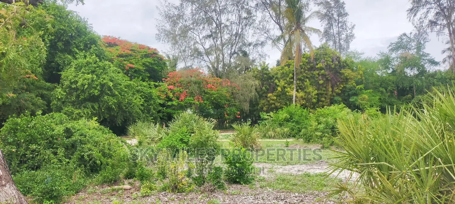 Second row from the beach, 10-acre property - Dream coastal estate for sale in Majengo