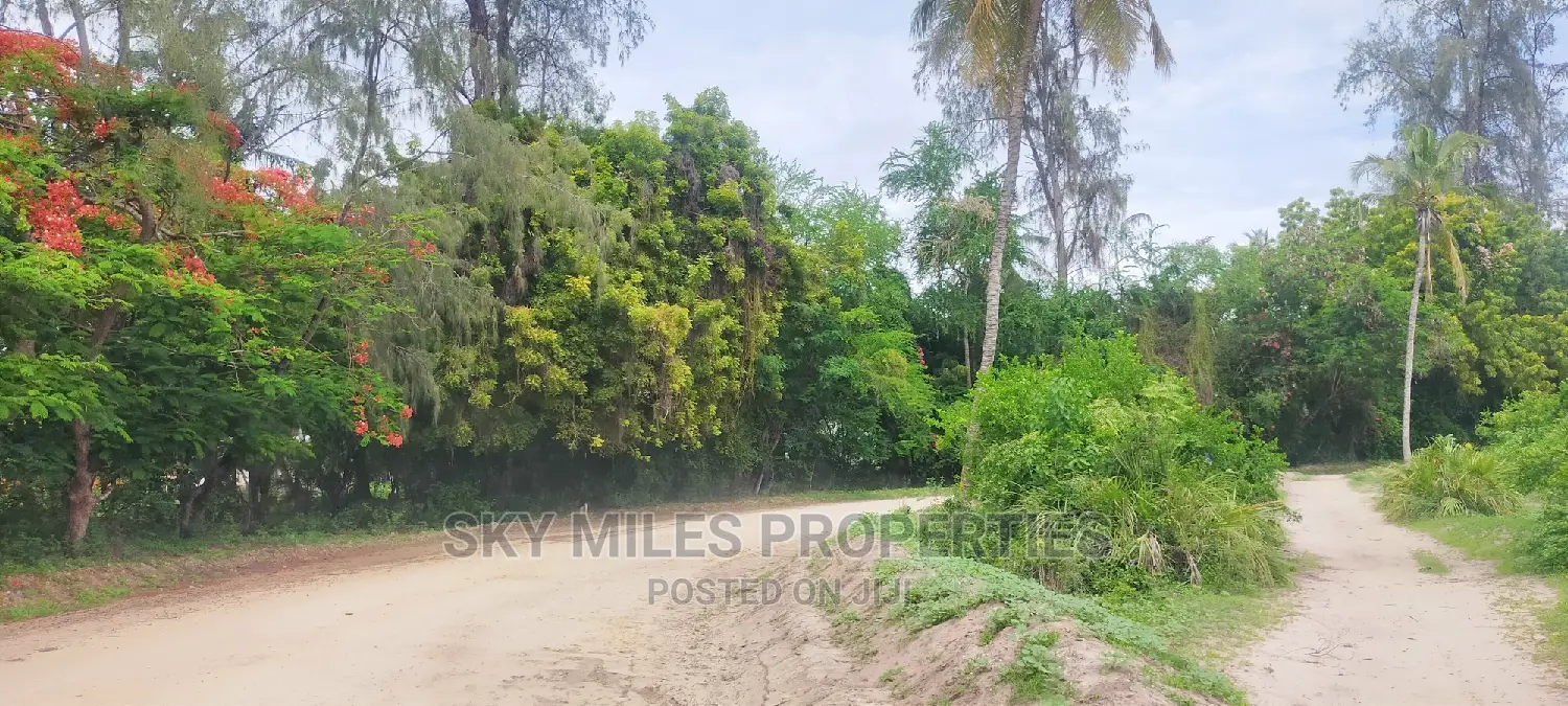 Second row from the beach, 10-acre property - Dream coastal estate for sale in Majengo