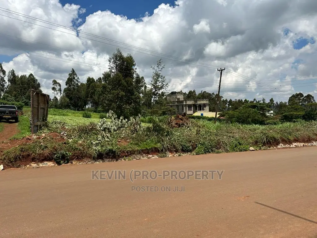 Chunga Mali's Waiyaki Way Commercial Plot - Investment Opportunity in Ngecha