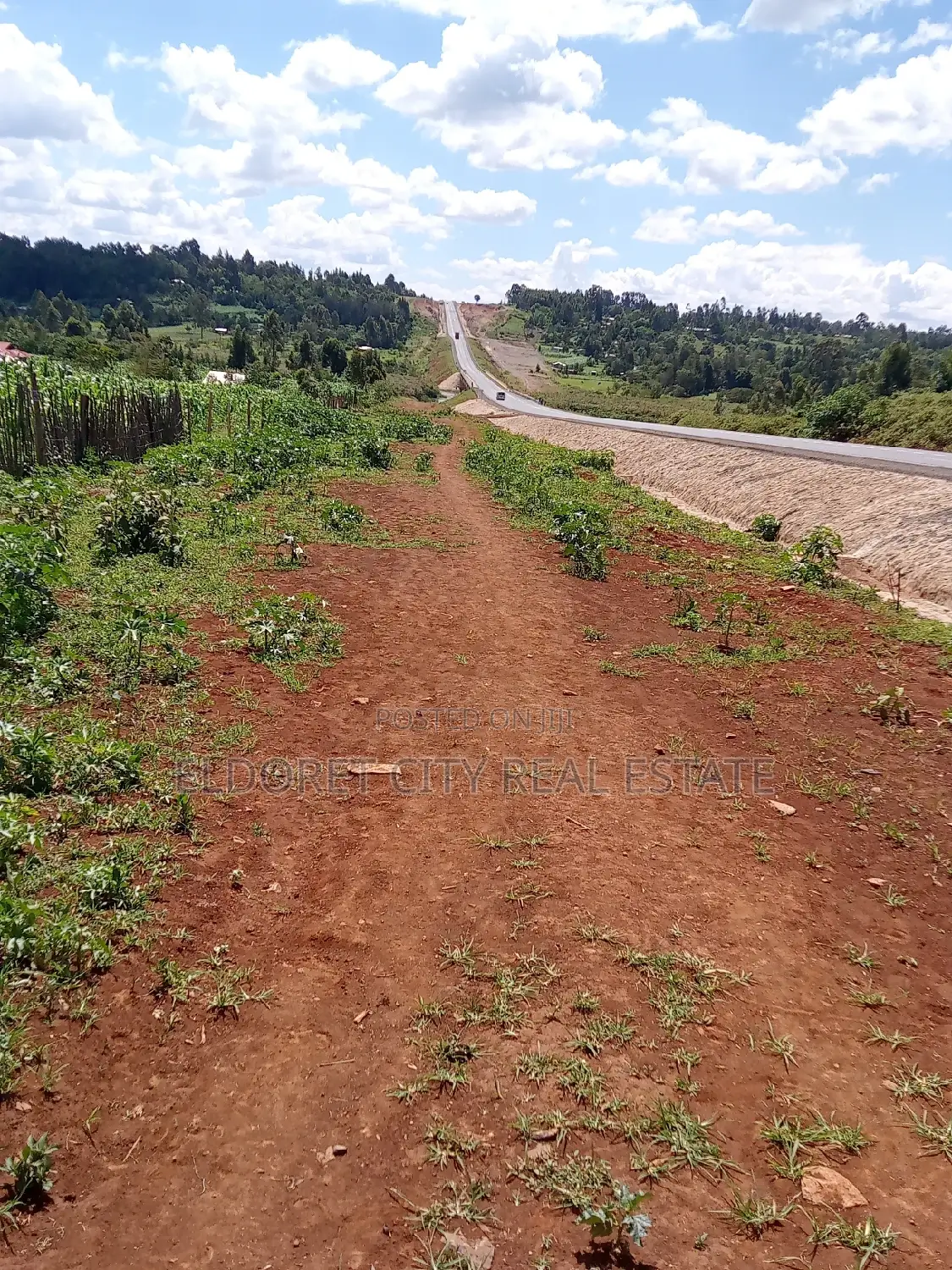 Affordable 2-Acre Land with Two Points Touching Tarmac in Kapseret in Soy