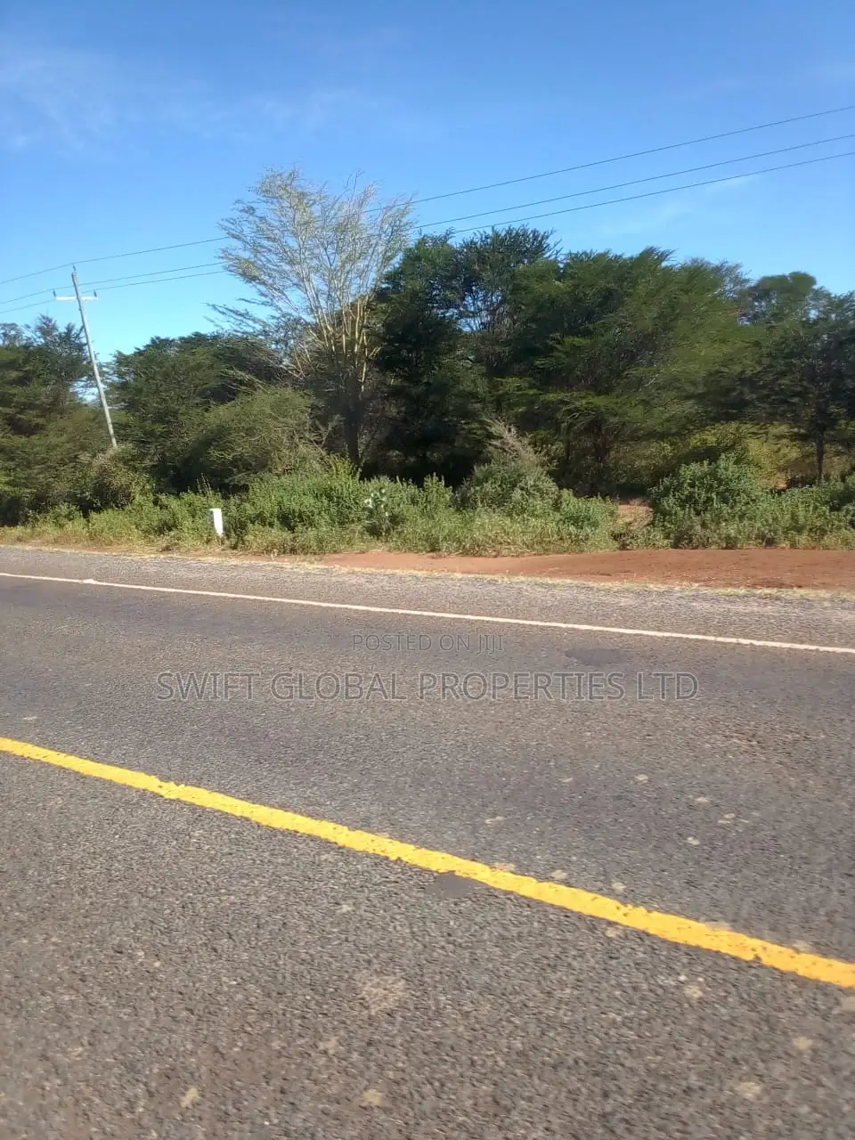 64 Acres Touching Tarmac in Makindu Is Available for Sale in Makindu