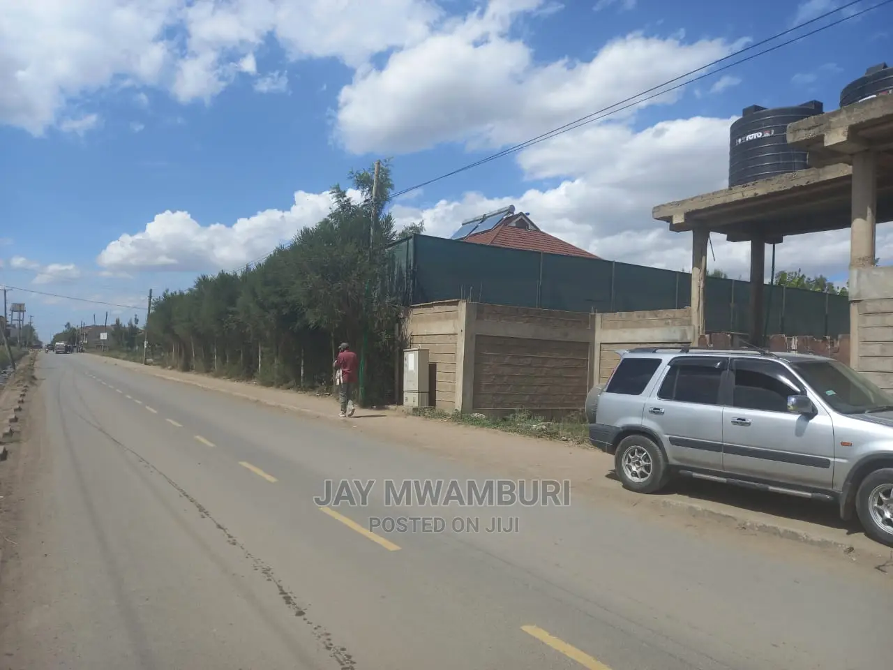 Perimeter Walled 5 Acre Land on Tarmac in Gateway Mall Area