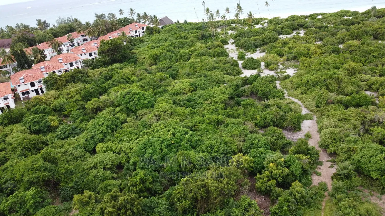 Beachfront 10-Acre Land - Undeveloped - Investment Opportunity in Ukunda