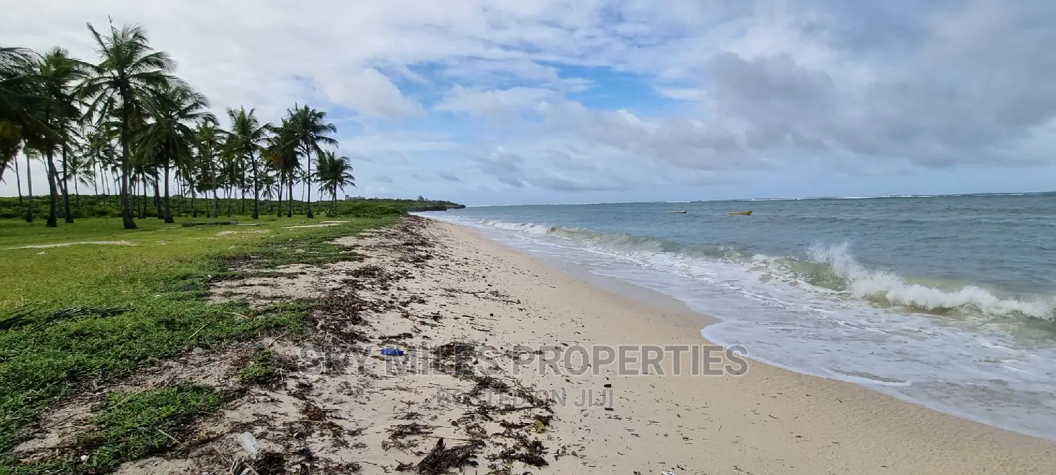 Sandy 20-Acre Beach Land for Sale in Kikambala in Kikambala