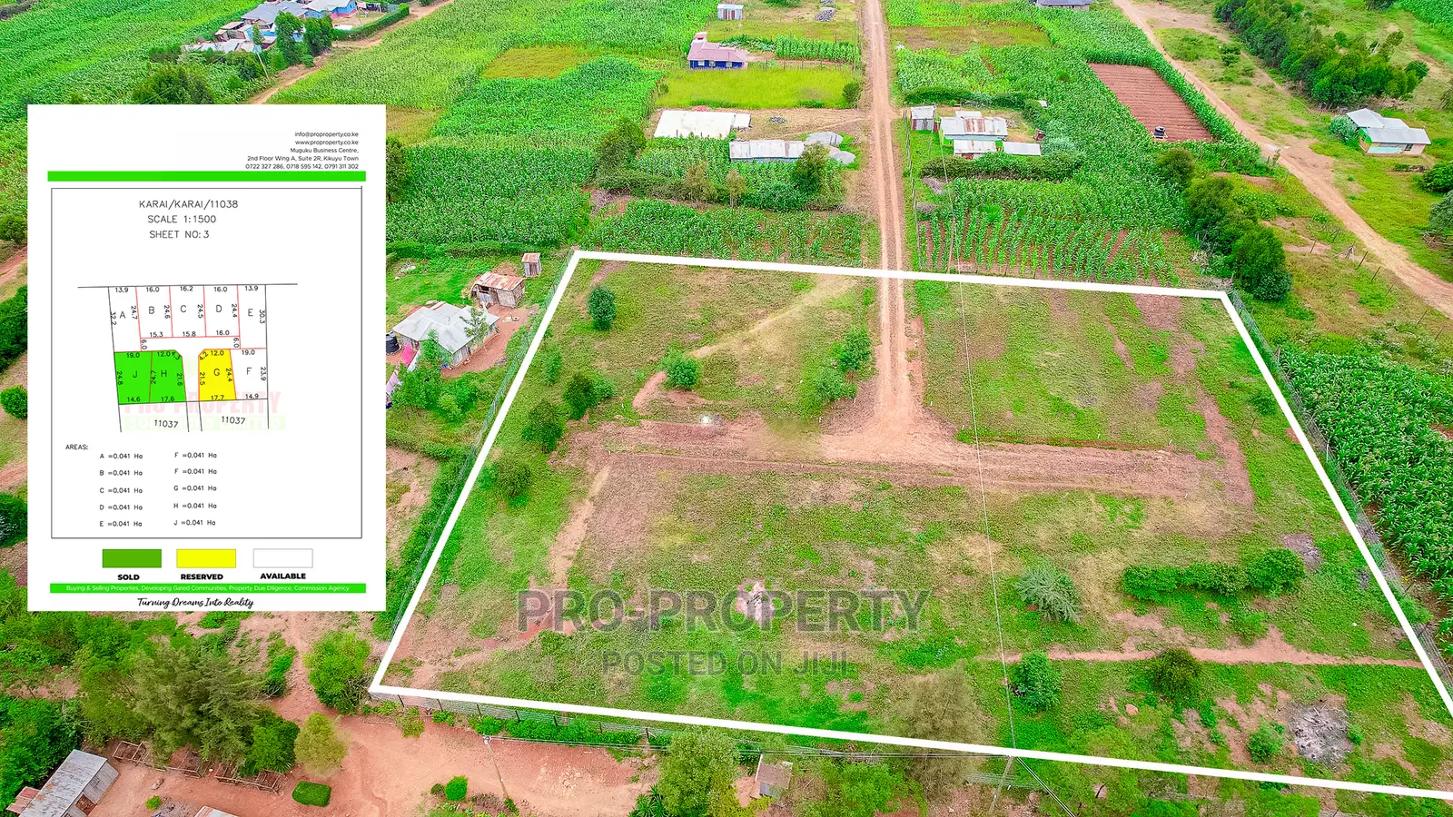Discover your dream home in our secure gated community. Prime residential plots in Kikuyu