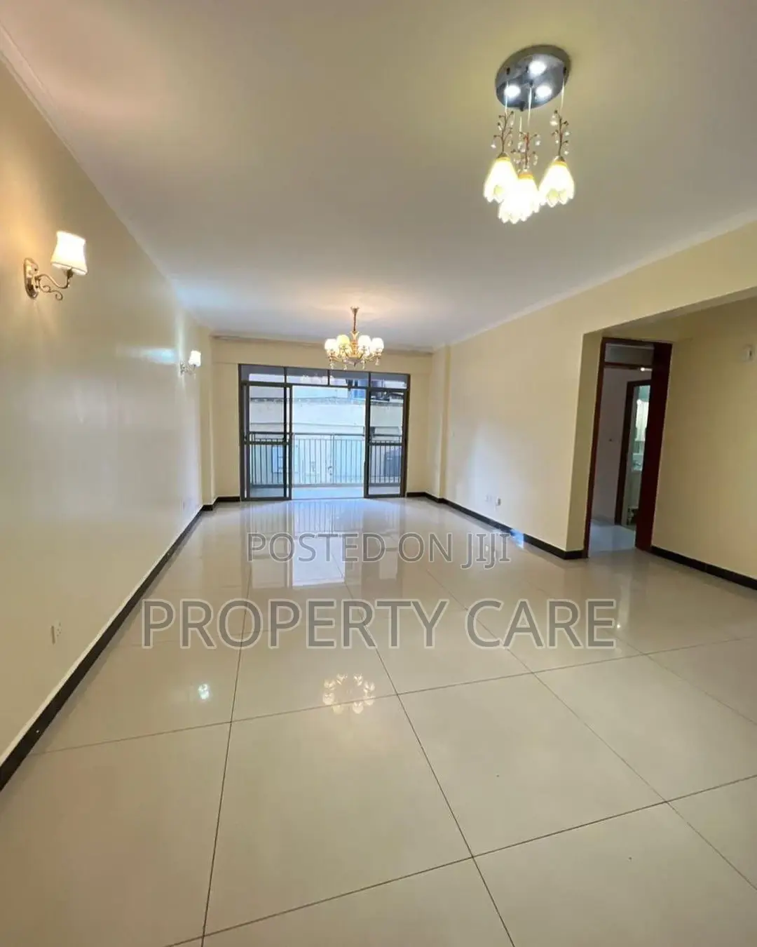 3-Bedroom Apartment with Balcony for Rent in Kilimani, Nairobi in Kilimani