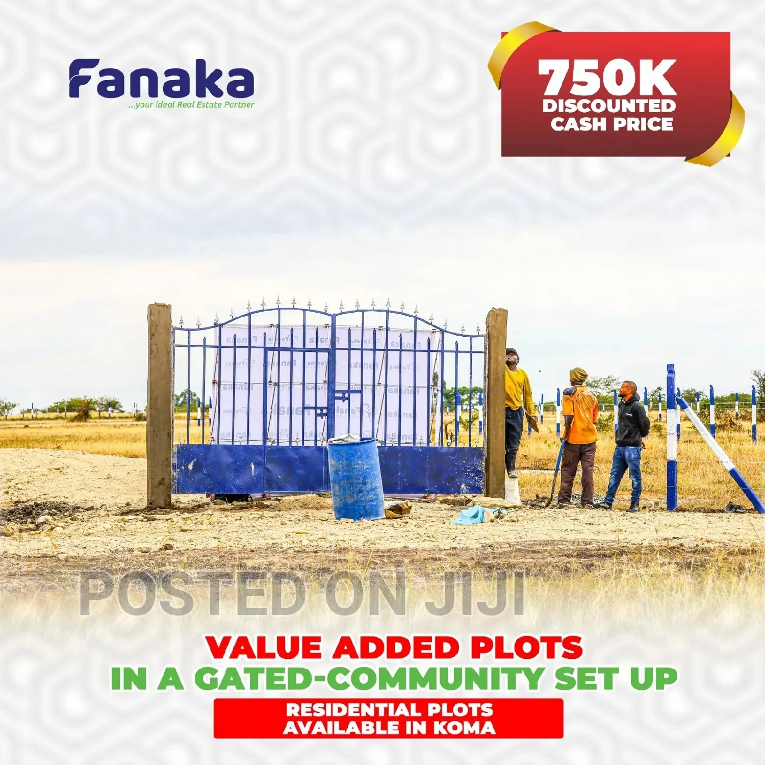 Walking Distance From Tarmac Plots. ^EM in Koma Hills Area