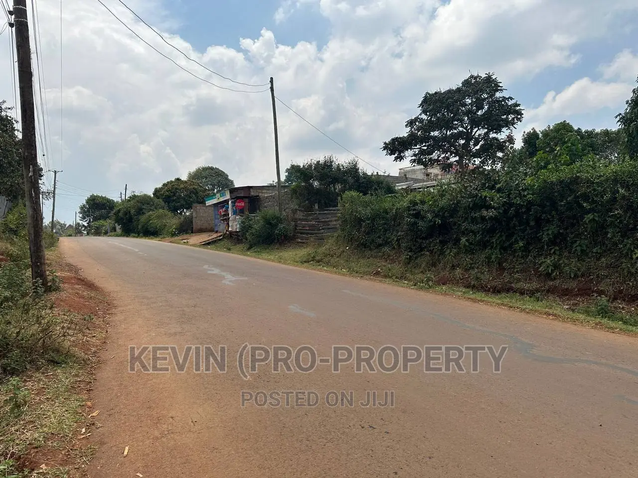 Kinoo, Muthiga: Spacious Commercial Plot with Tarmac Access - For Sale in Kikuyu