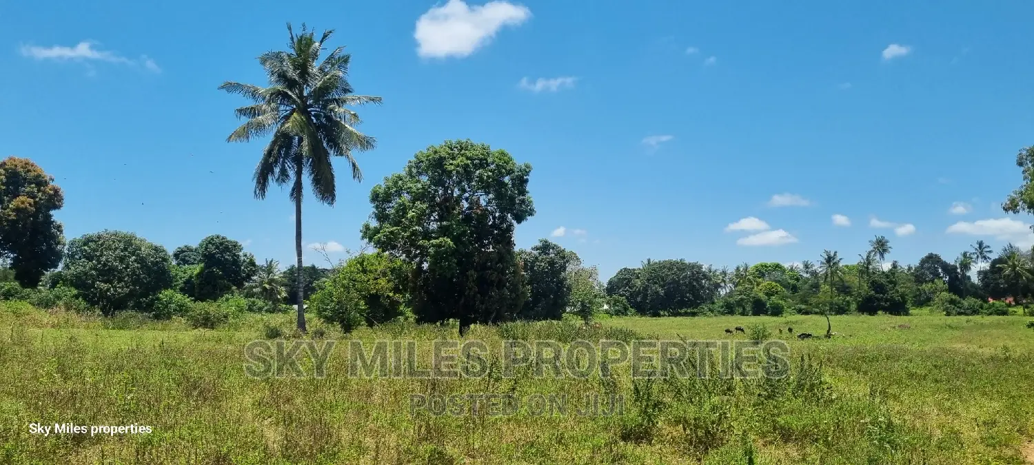 Mtepeni Land for Sale: 6 Acre Plot in Mtwapa in Mtepeni