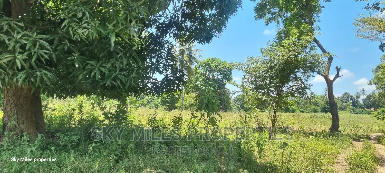 Mtepeni Land for Sale: 6 Acre Plot in Mtwapa in Mtepeni