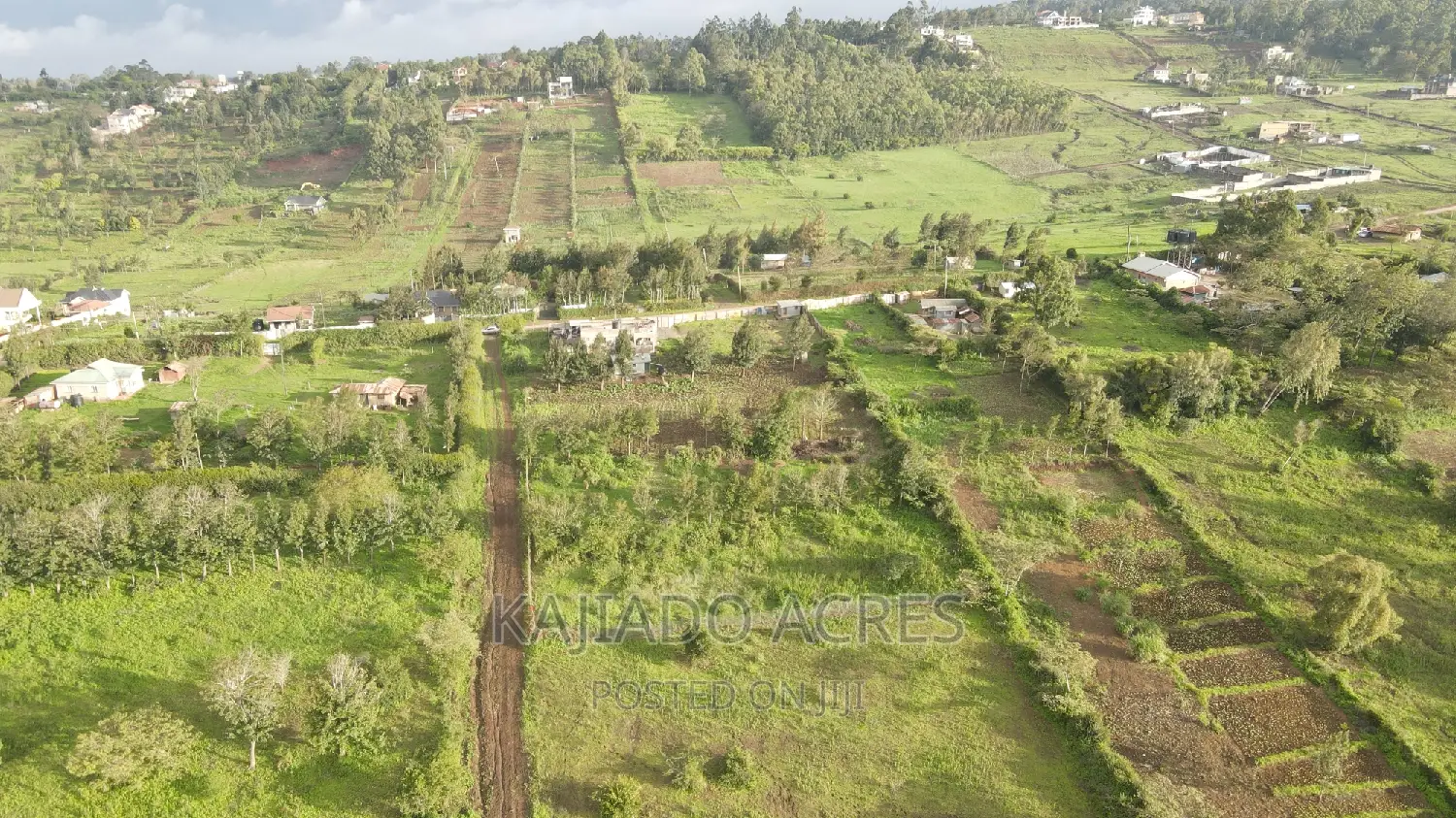 Prime 1/4 Acre Land Pieces in Kibiku, Booster Road at 5.5m in Ngong
