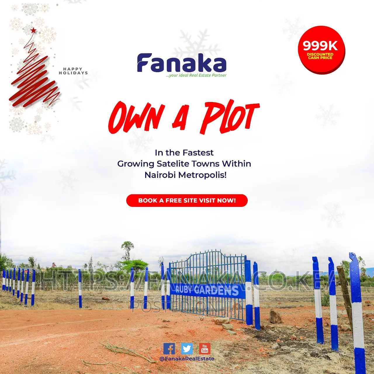 Juja Farm Plot for Sale: Ideal for Residential Development in Kalimoni