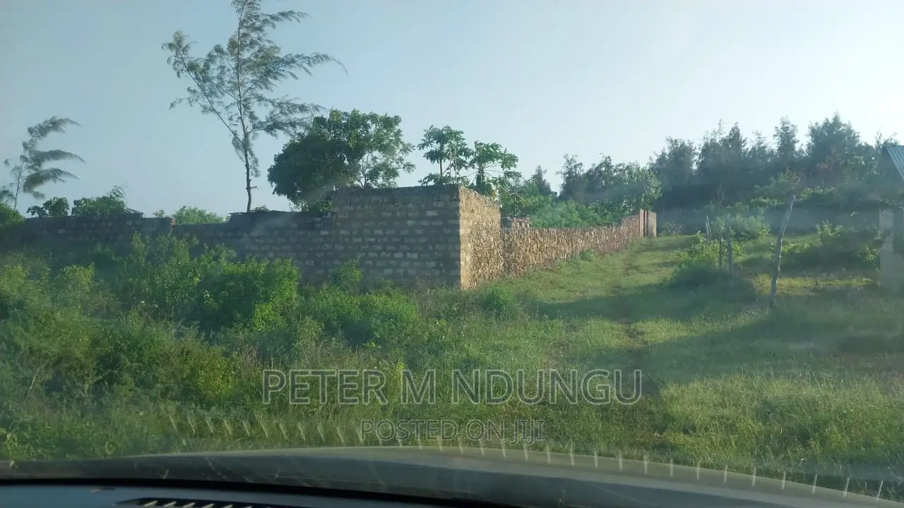 Idyllic One-Acre Plot - North Coast Mombasa: Seize the Opportunity! in Kizingo