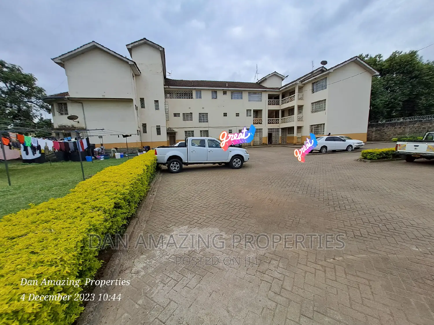 Pangani Flat for Sale on Corner Plot of 1/2 Acre in Pangani