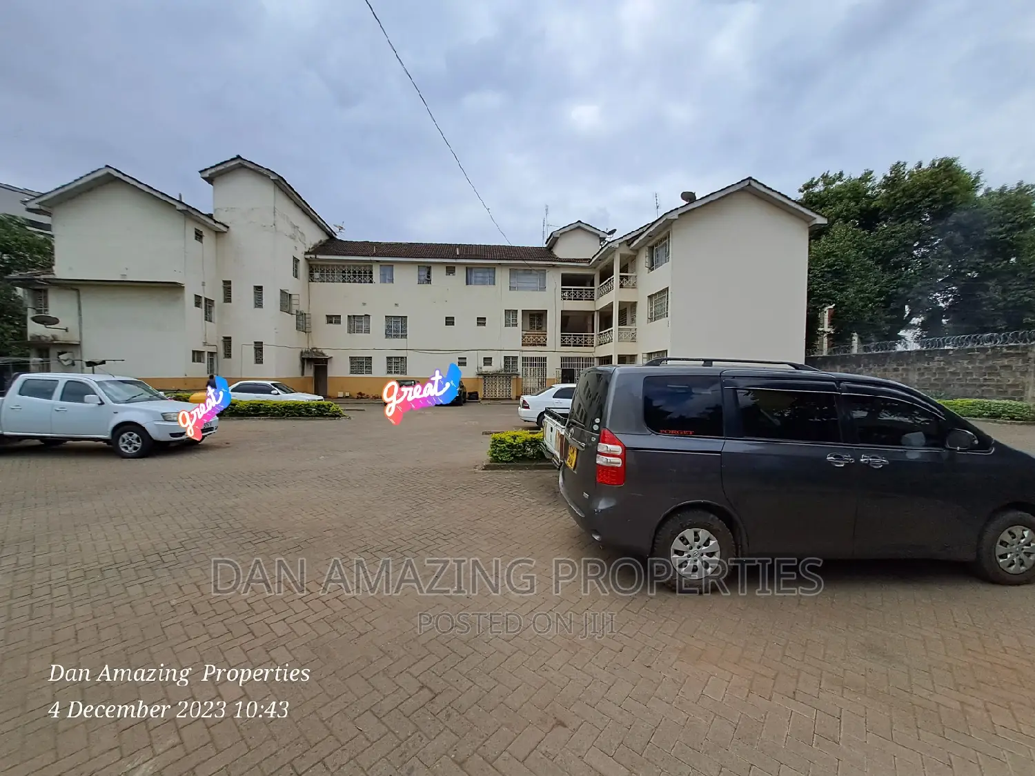 Pangani Flat for Sale on Corner Plot of 1/2 Acre in Pangani