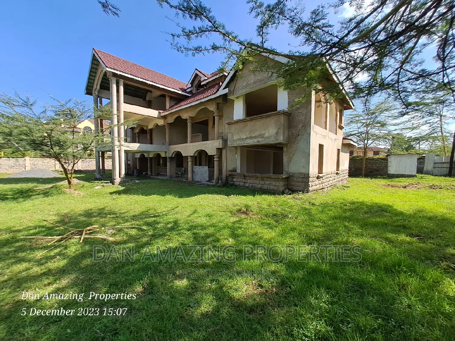 Luxury 7-Bedroom Mansion in Fair Acres: 75% Completed - Listing by Karen in Karen