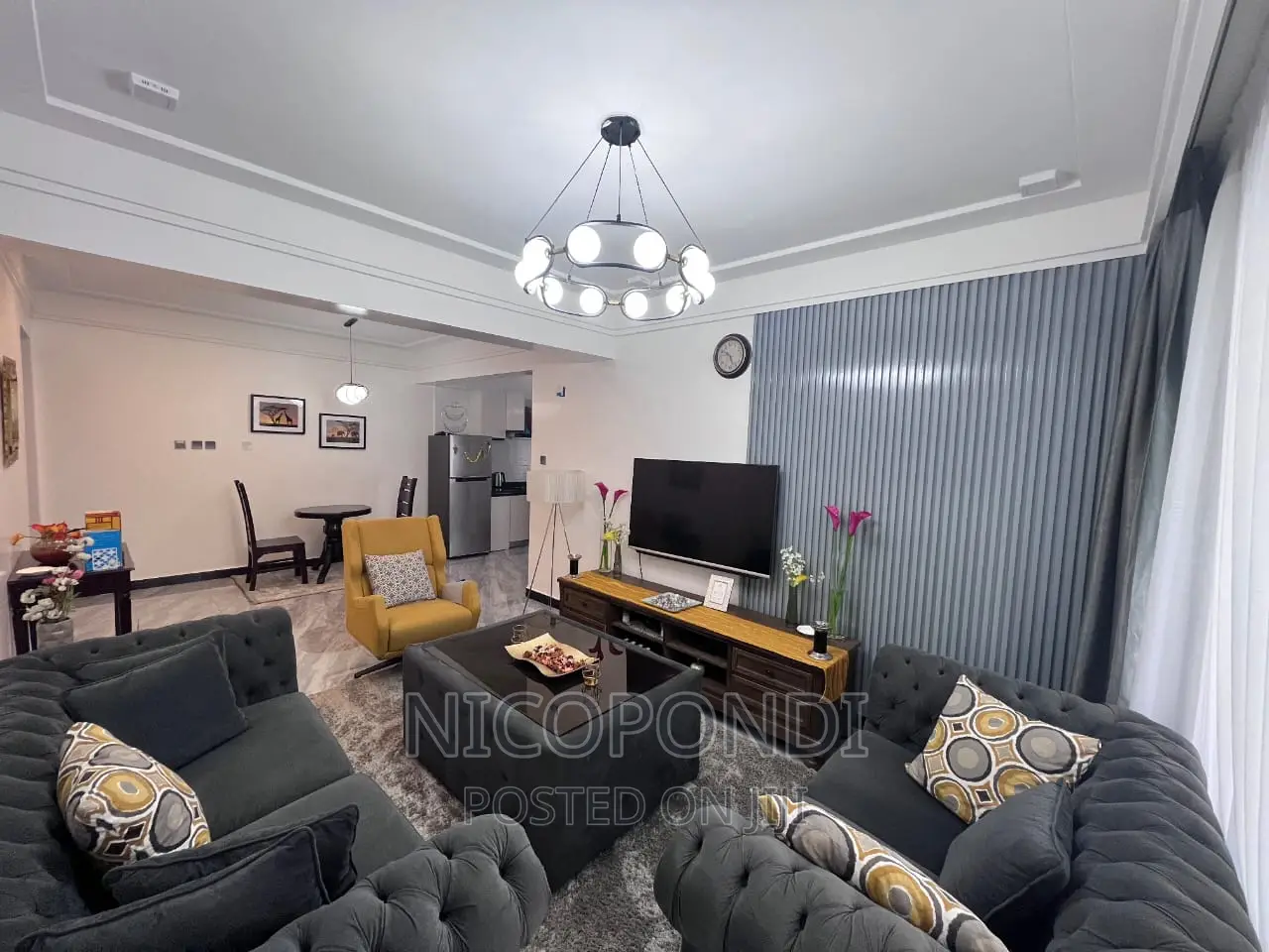 1-Bedroom Apartment for Rent - Kilimani, Fully Furnished in Kilimani