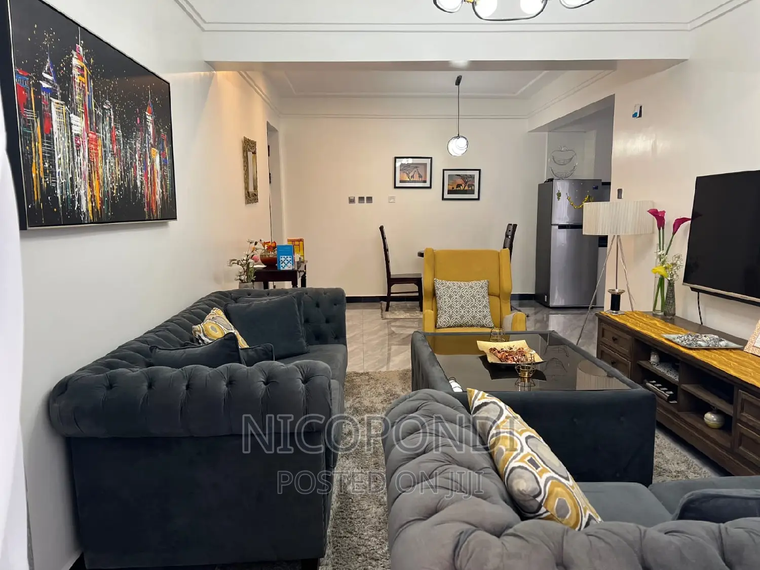 1-Bedroom Apartment for Rent - Kilimani, Fully Furnished in Kilimani