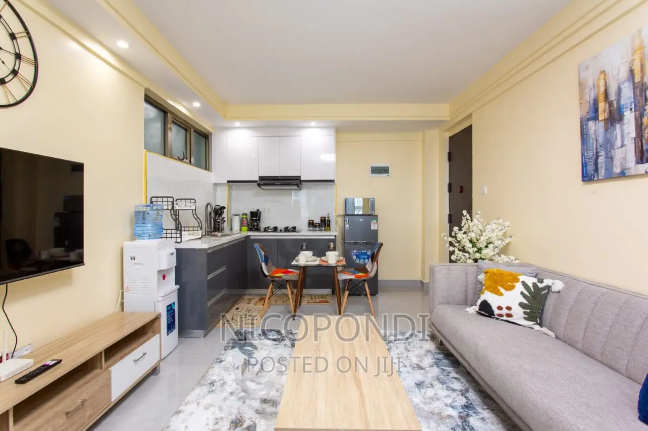 Kilimani Furnished 1-Bedroom Apartment Available for Rent in Kilimani