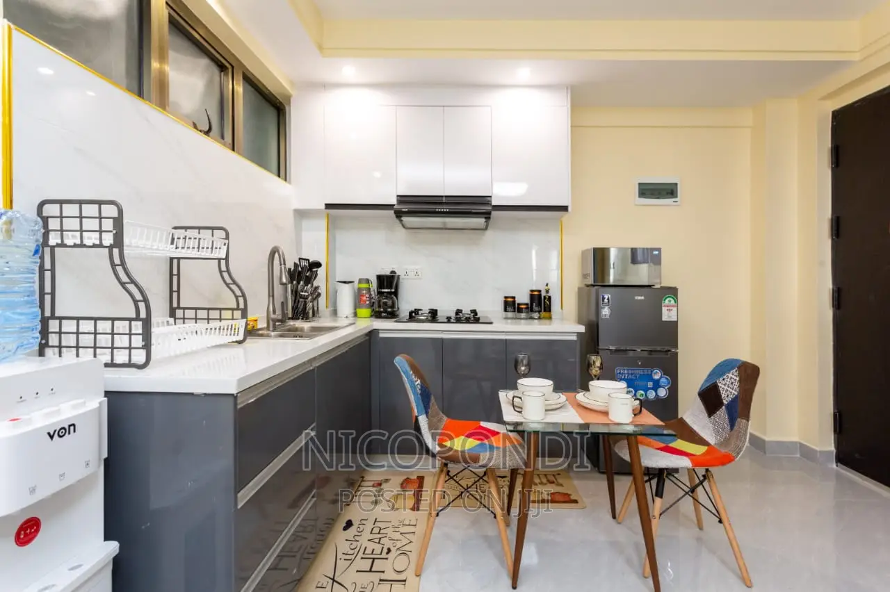 Kilimani Furnished 1-Bedroom Apartment Available for Rent in Kilimani