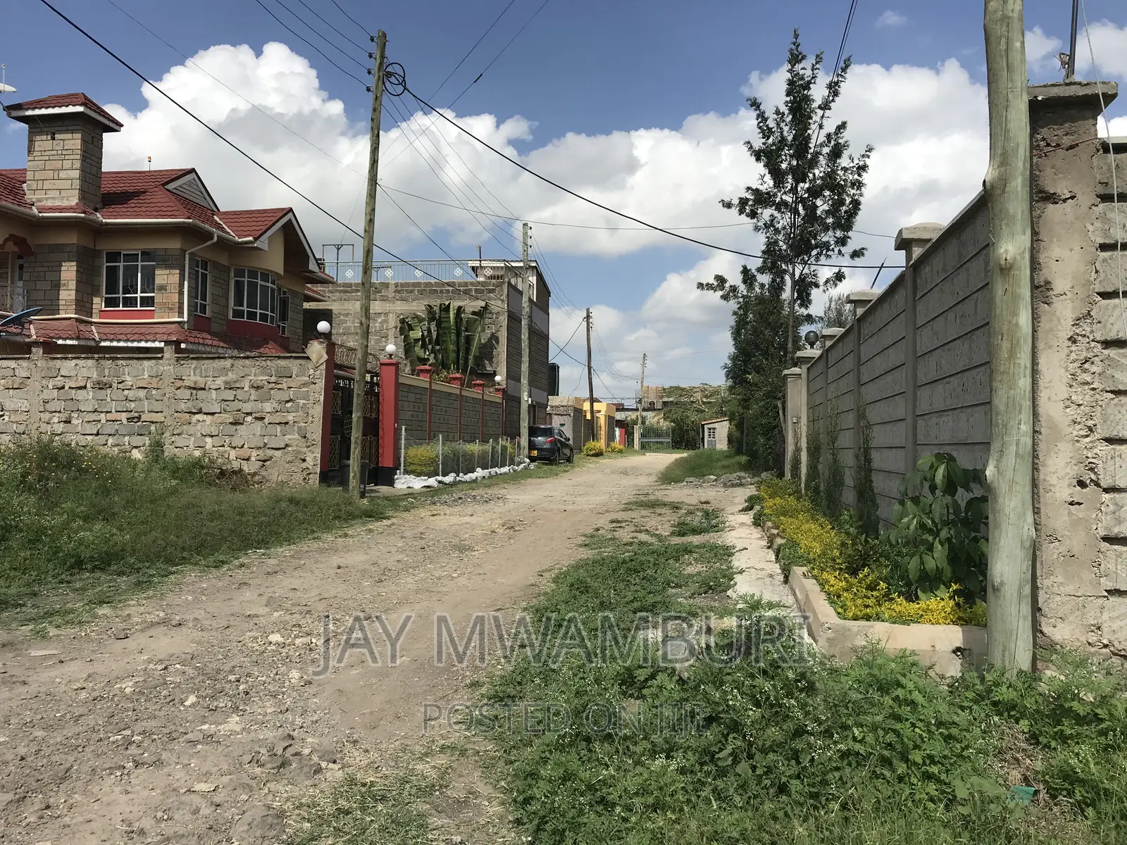 Large 50 By100 Plot Syokimau in a Court in Gateway Mall Area