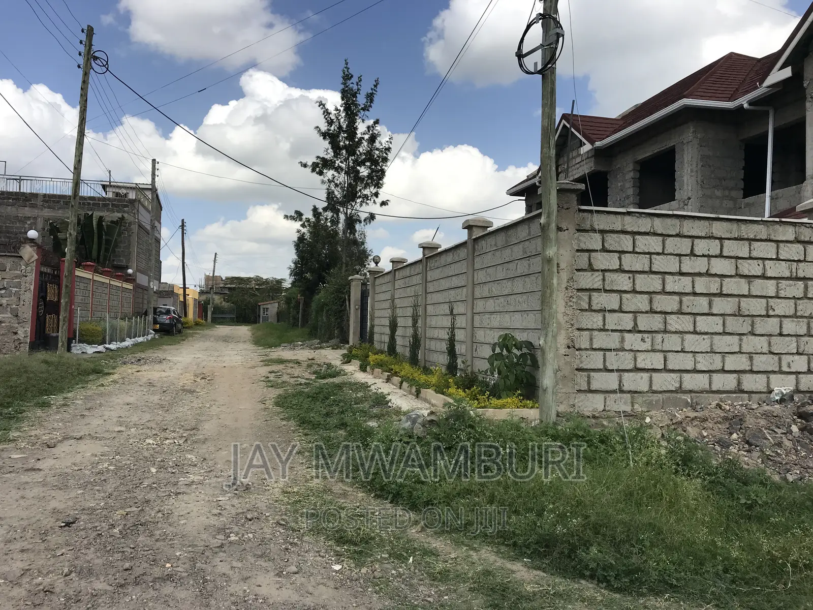 Large 50 By100 Plot Syokimau in a Court in Gateway Mall Area