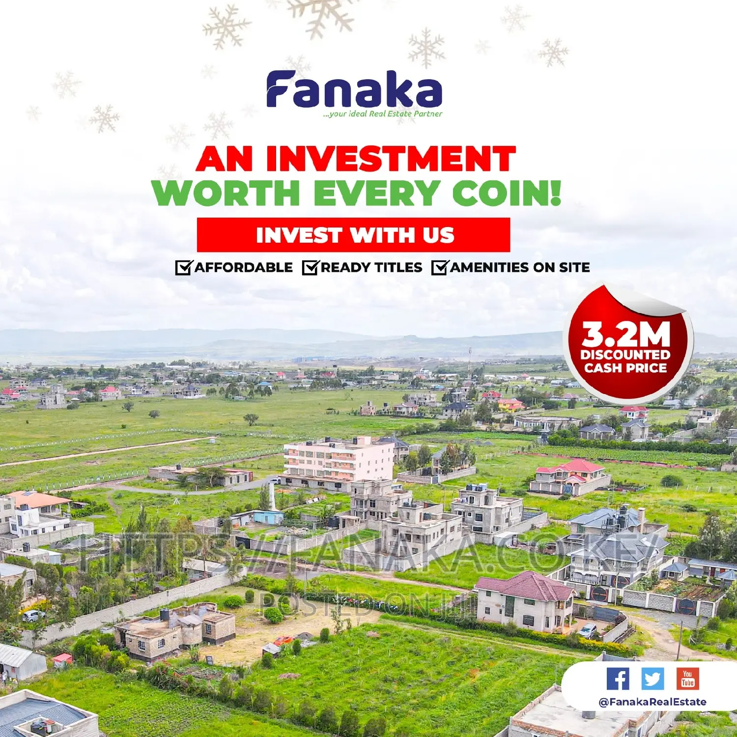 Katani Syokimau 50 by 100 Plots Ww^ in Katani