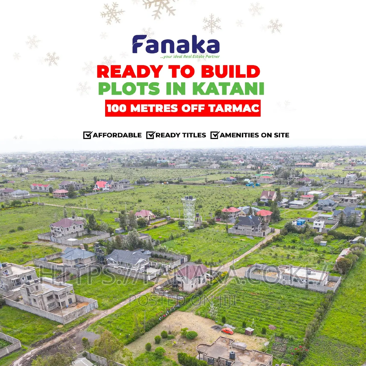 Katani Syokimau 50 by 100 Plots Ww^ in Katani