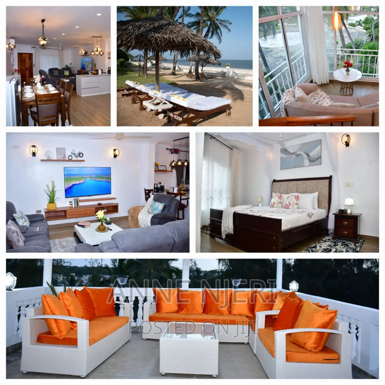 Malindi's Premier 3-Bedroom Beachfront Airbnb for 17,500 Per Day in Malindi