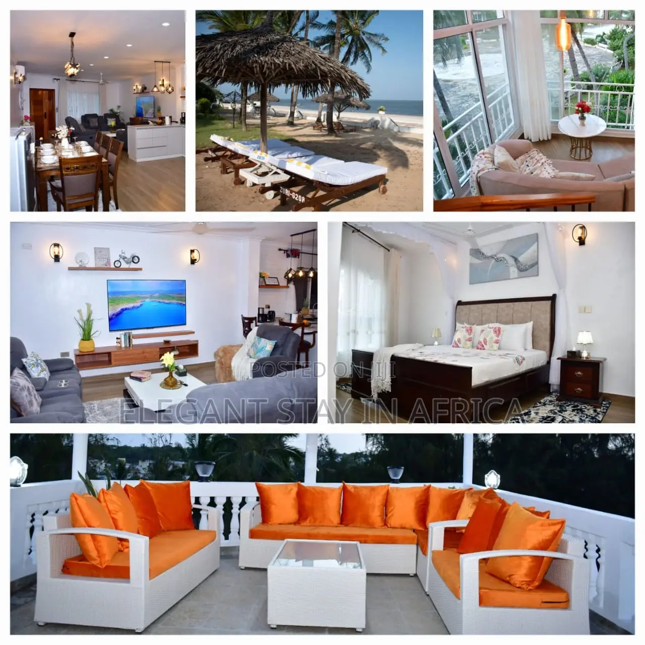 Malindi's Premier 3-Bedroom Beachfront Airbnb for 17,500 Per Day in Malindi