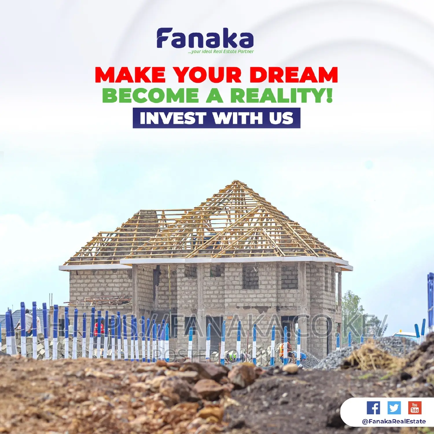 Plots for Sale in Katani, 100 Meters From Tarmac Ww^ in Katani