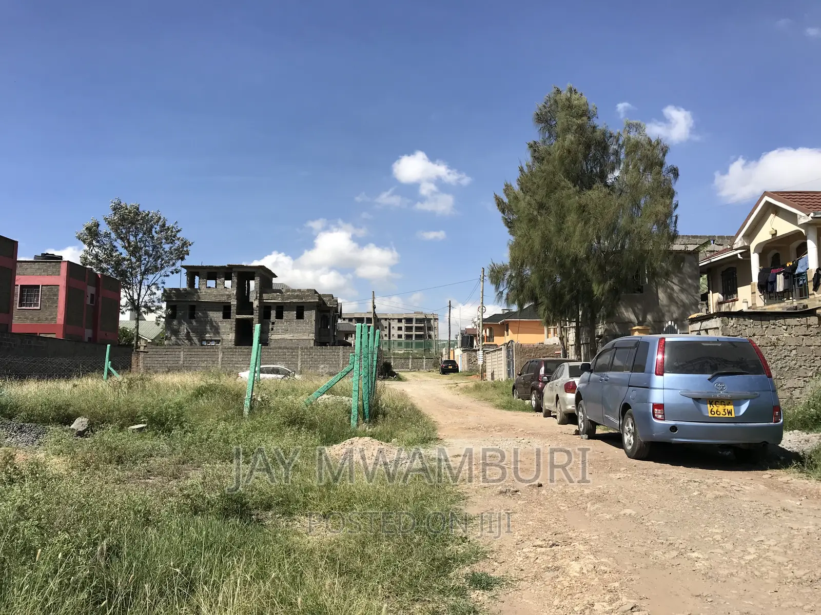 50 by 100 Plot Syokimau Mwanaichi Rd in Gateway Mall Area