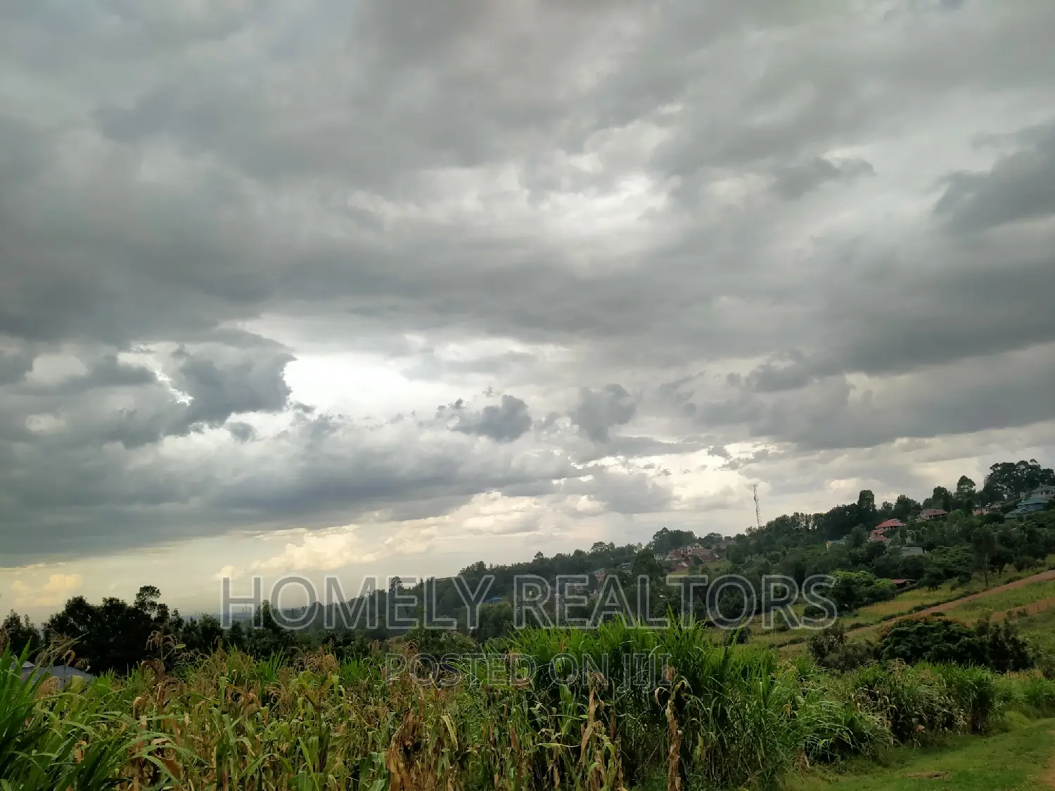 Ngong's Maragara Rd. Eighth Acre - Near Tarmac, Enjoying Gorgeous Views in Ngong