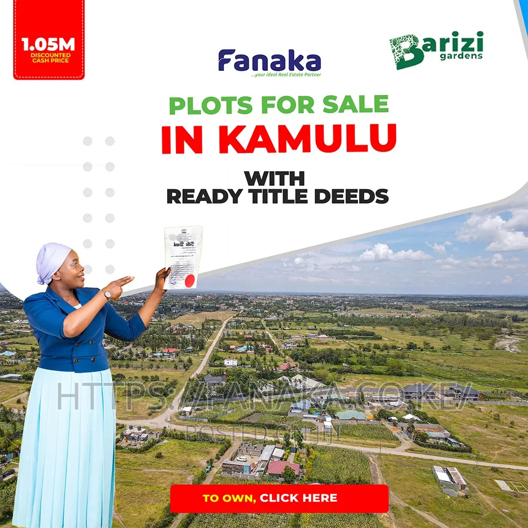Residential Plots Near Nairobi CBD^ CN in Kamulu