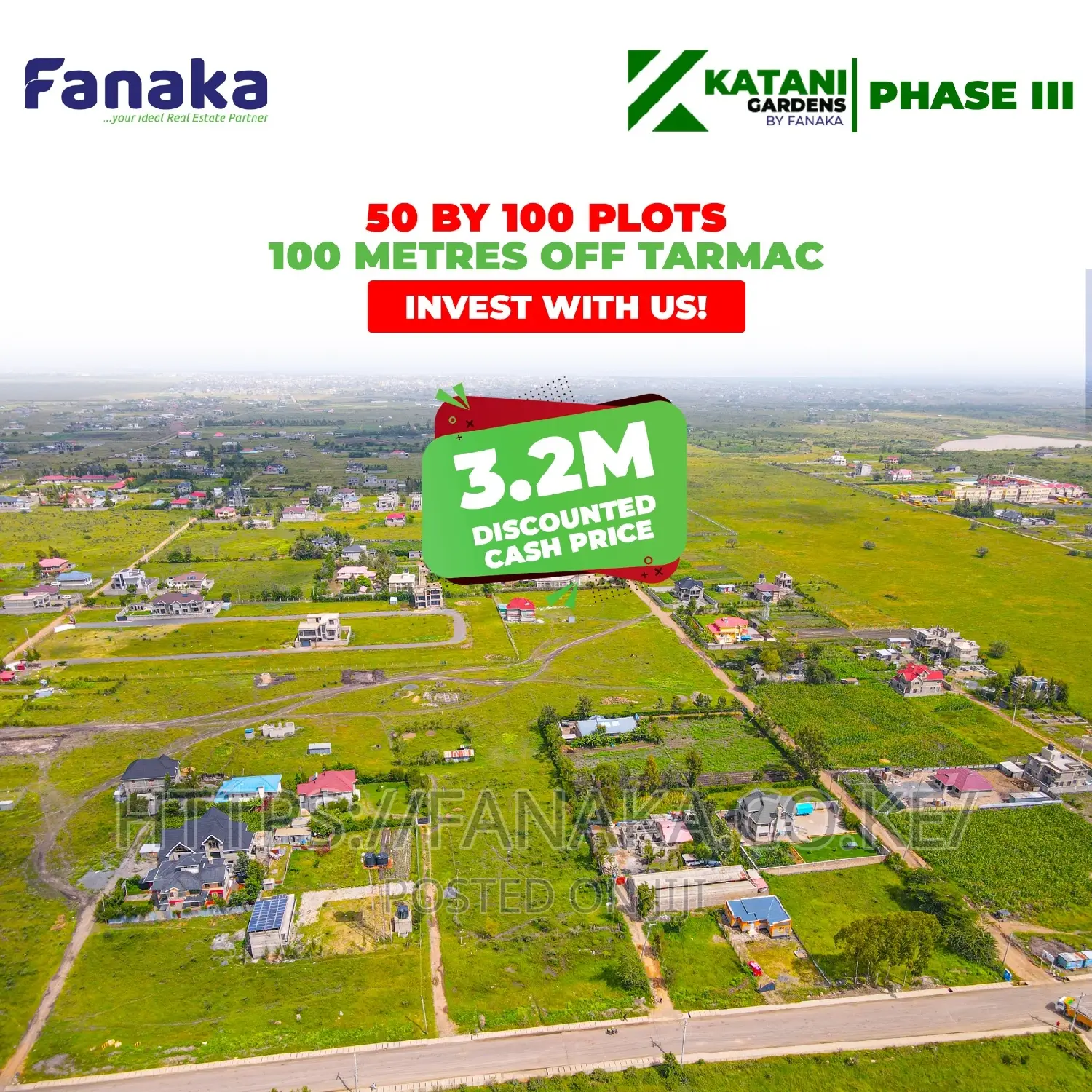 Katani-Syokimau Plots for Sale Ww^ in Katani