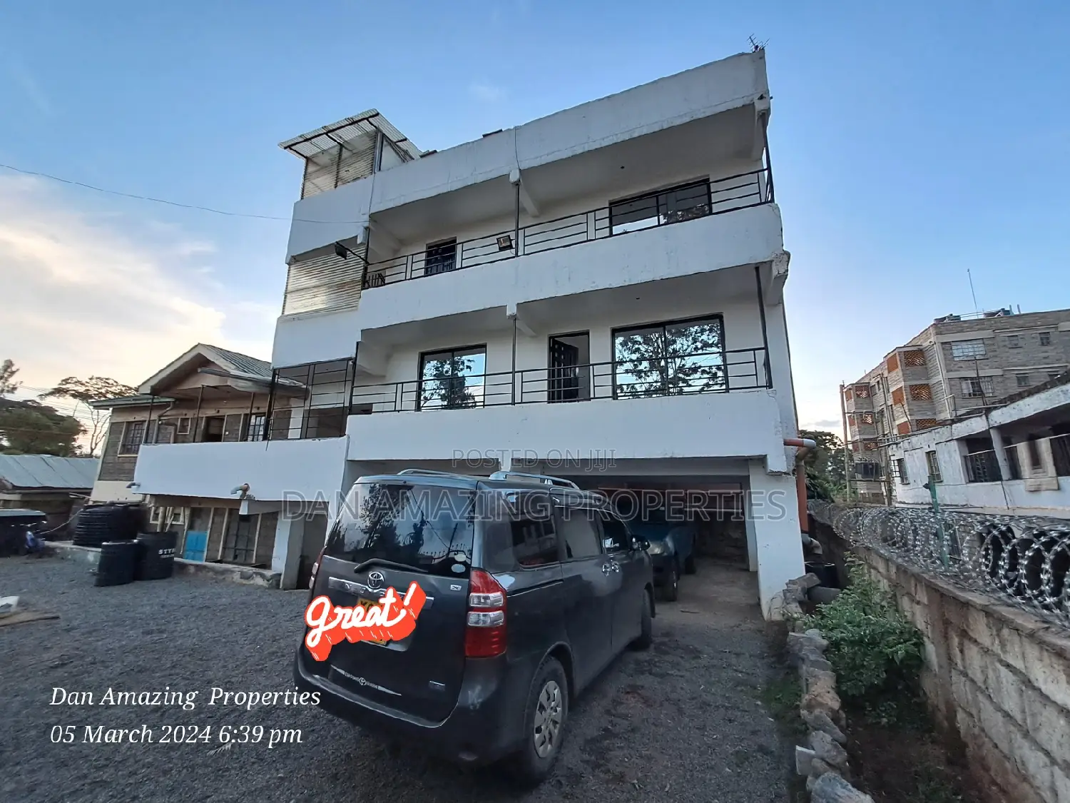 Spacious 6-Bedroom Home with 2 Shops for Sale on Wamakima Rd, Kinoo in Kinoo