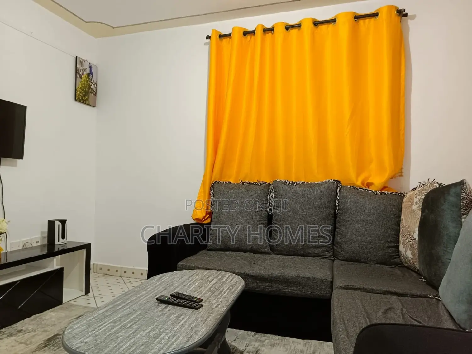 South B One-Bedroom Flat - Modern, Spacious, and Furnished for Convenience in South B