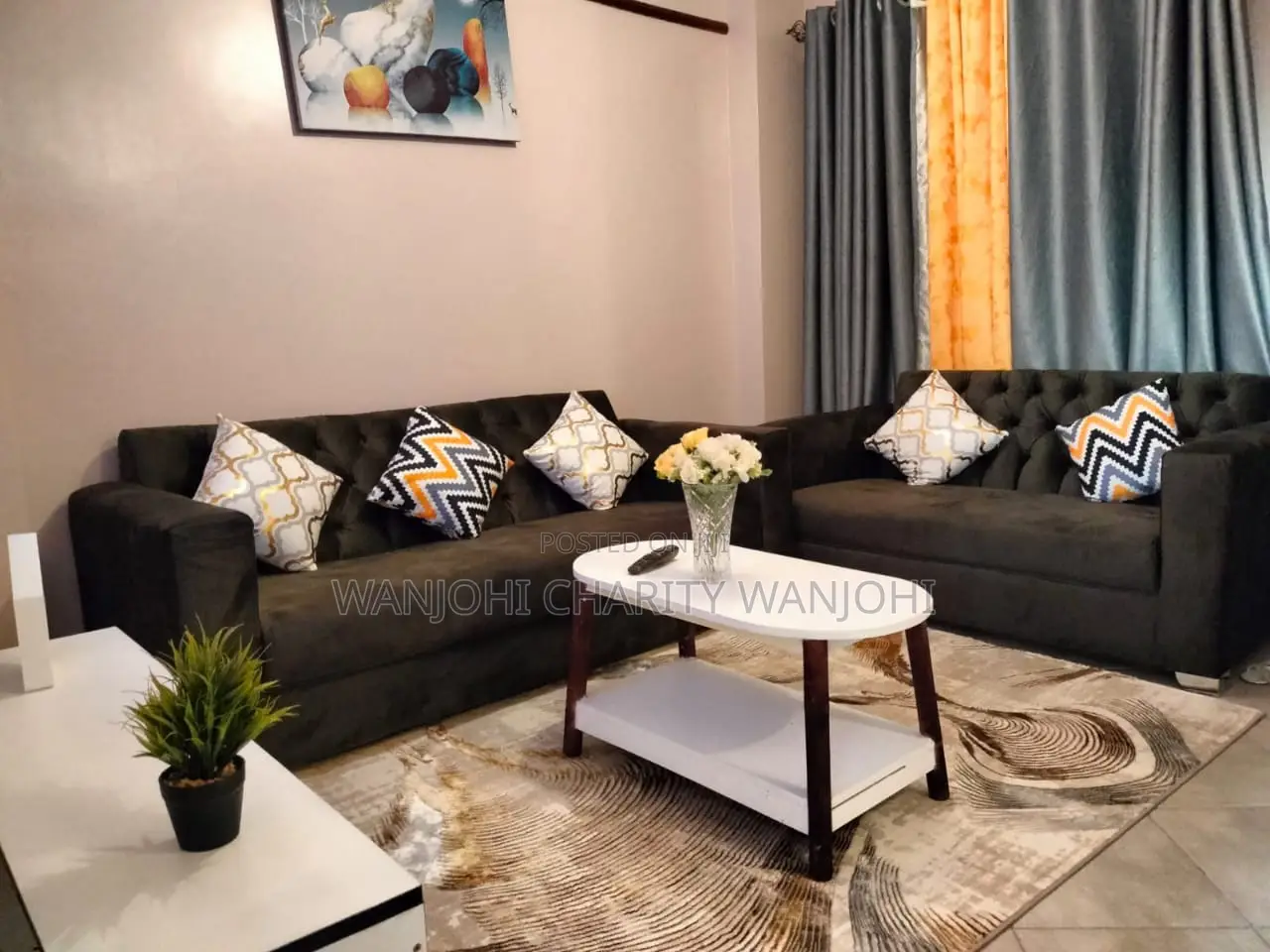 Furnished Apartments One Bedroom Airbnb in South B in South B