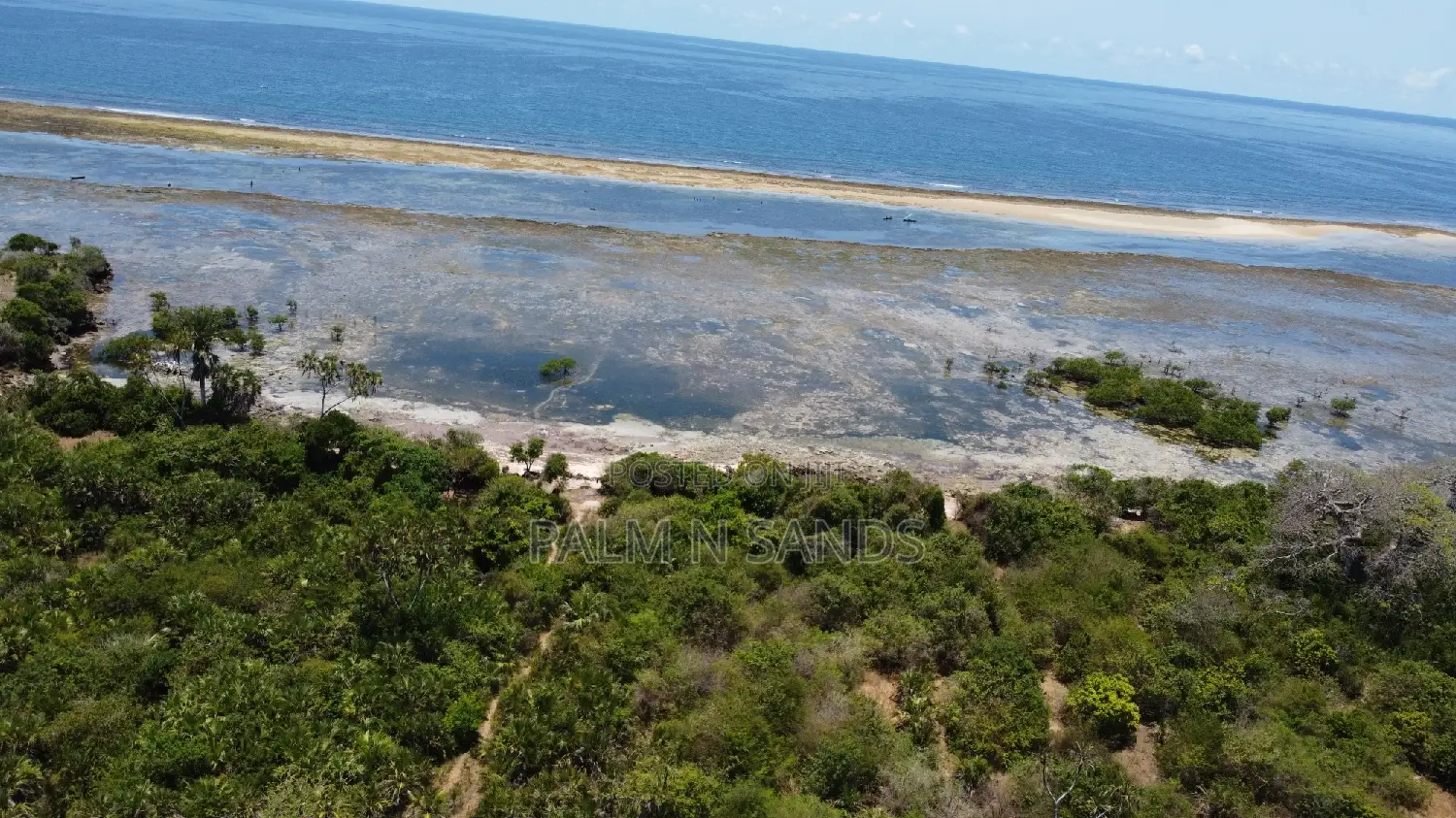 8.5 Acres of Oceanfront Property in Msambweni in Kinondo